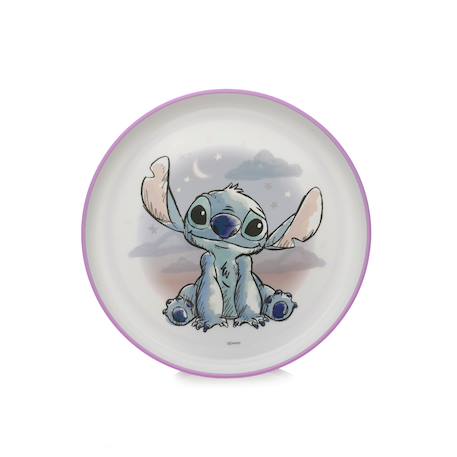 Grande assiette antidérapante lilo et stitch Violet 1 - vertbaudet enfant 