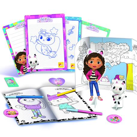 Sac a dos coloriage et ecole de dessins gabby's Multicolore 2 - vertbaudet enfant 