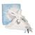 Happy glossy doudou pompon Blanc 1 - vertbaudet enfant 
