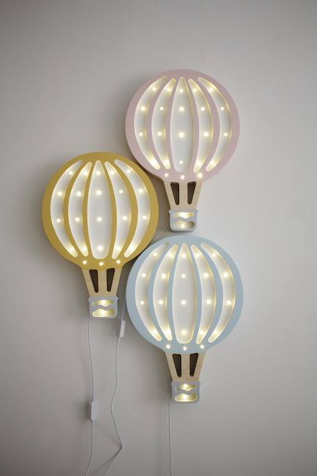 Lampe veilleuse montgolfière Bleu 4 - vertbaudet enfant 