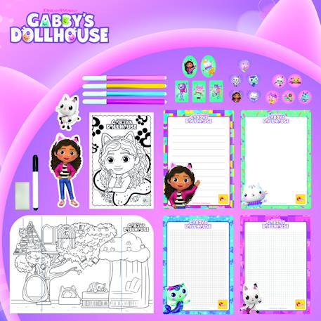Sac a dos coloriage et ecole de dessins gabby's Multicolore 4 - vertbaudet enfant 