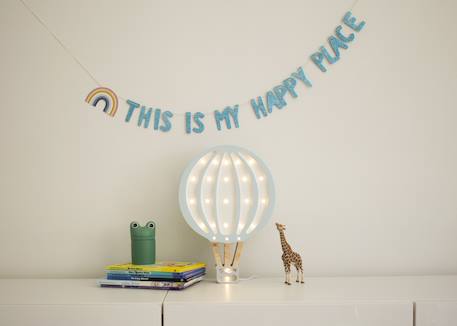 Lampe veilleuse montgolfière Bleu 3 - vertbaudet enfant 