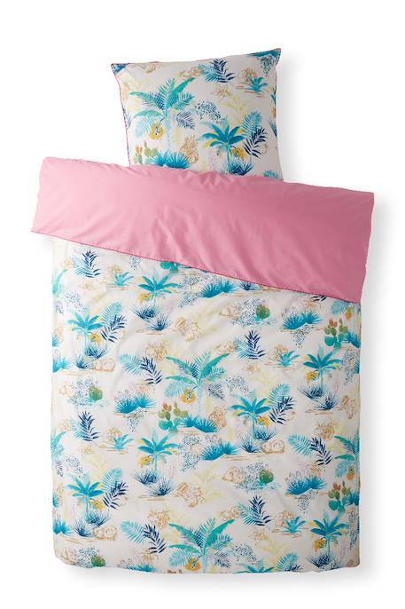 Housse de couette catimini nomade oasis coton Blanc 1 - vertbaudet enfant 