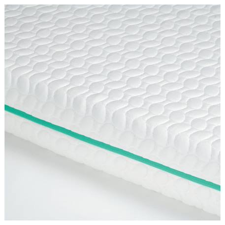 Matelas 70x140 cm pour lit bébé évolutif fresh - ete/hiver - peau sensible - déhoussable à 360° Blanc 4 - vertbaudet enfant 