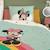 Housse de couette minnie disney arc-en-ciel coton Vert d'eau 4 - vertbaudet enfant 