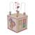 Cube d'activités en bois fairy garden Rose 2 - vertbaudet enfant 