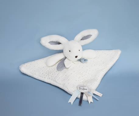Happy glossy doudou pompon Blanc 3 - vertbaudet enfant 