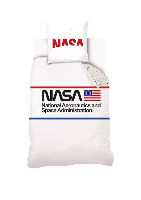 Housse de couette nasa moonshine coton Bleu 1 - vertbaudet enfant 