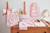 Gant eponge fille escapade kawaii coton blanc Blanc 2 - vertbaudet enfant 