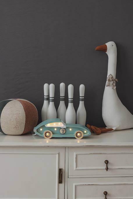 Lampe veilleuse voiture de course Bleu 3 - vertbaudet enfant 
