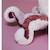Peluche pieuvre rose Rose 4 - vertbaudet enfant 