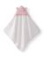 Cape de bain à capuche pour bébé et gant de toilette coton Rose 2 - vertbaudet enfant 