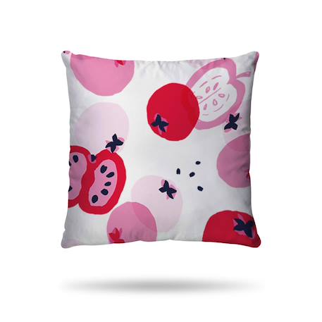 Housse de couette catimini pommes coton Blanc 3 - vertbaudet enfant 