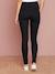 Skinny de grossesse en toile stretch Marron chocolat+noir 10 - vertbaudet enfant 