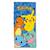 Serviette de plage pokémon pikachu starter bleu Bleu 1 - vertbaudet enfant 