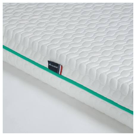 Matelas 70x140 cm pour lit bébé évolutif fresh - ete/hiver - peau sensible - déhoussable à 360° Blanc 5 - vertbaudet enfant 