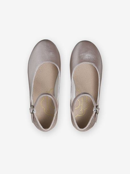 Ballerines pailletées enfant collection maternelle or 4 - vertbaudet enfant 
