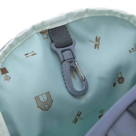 Sac à dos bébé adventure tracteur Bleu, marron 5 - vertbaudet enfant 
