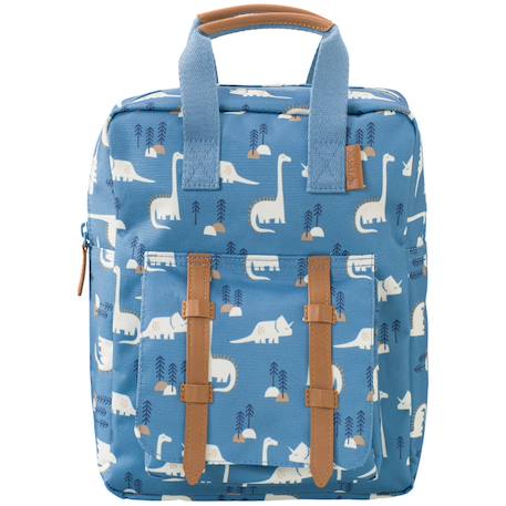 Sac à dos bébé lion Bleu, beige, marron+Ecru, marron, rouge+Marron, bleu+Ocre, noir, blanc+Rose+Vert, bleu, écru+Violet, marron, rose 1 - vertbaudet enfant 