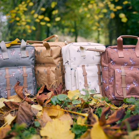 Sac à dos bébé lion Ecru, marron, rouge+Marron, bleu+Ocre, noir, blanc+Vert d'eau, marron, écru+Vert, bleu, écru 10 - vertbaudet enfant 