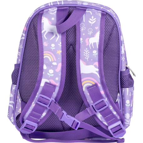 Sac à dos avec poche isotherme espace Bleu+Bleu foncé, rouge+Bleu, jaune, rouge+Gris, vert, jaune+Noir, vert, blanc+Rose, blanc+Vert+Violet, blanc, rose 32 - vertbaudet enfant 