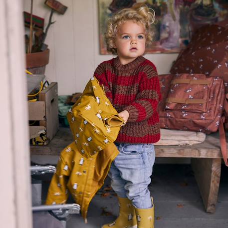 Sac à dos enfant swallow Bleu, beige, marron+Ecru, marron, rouge+Marron, blanc+Violet, marron, rose 14 - vertbaudet enfant 