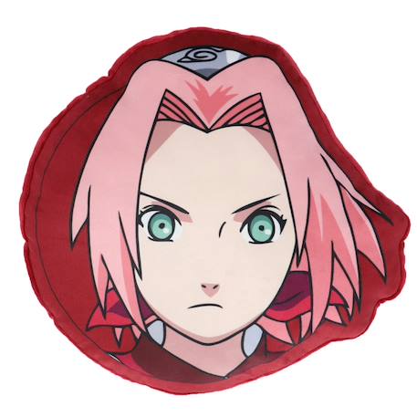 Coussin 3d naruto shippuden sakura haruno polyester Rouge 1 - vertbaudet enfant 