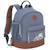 Sac à dos bébé adventure tracteur Bleu, marron 1 - vertbaudet enfant 
