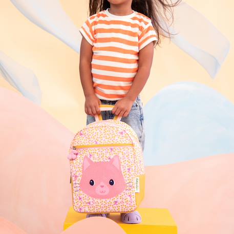 Sac à dos anais Bleu, jaune, rouge+Rose, jaune, beige+Rouge, bleu 11 - vertbaudet enfant 