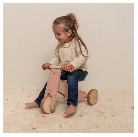 Tricycle en bois Rose 3 - vertbaudet enfant 