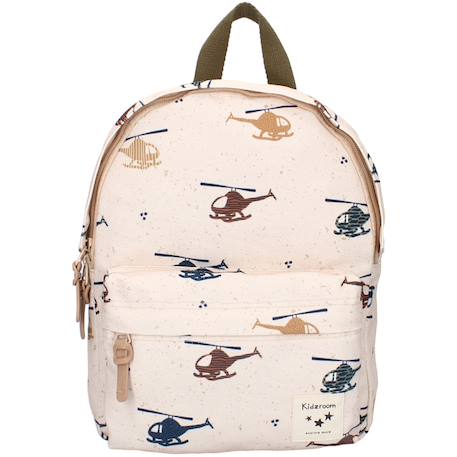 Sac à dos enfant Beige, bleu+Beige, bleu, kaki 8 - vertbaudet enfant 