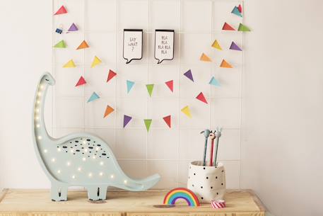 Lampe veilleuse diplodocus Bleu 2 - vertbaudet enfant 