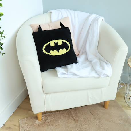 Coussin plaid 2 en 1 batman dc comics polyester Noir 4 - vertbaudet enfant 
