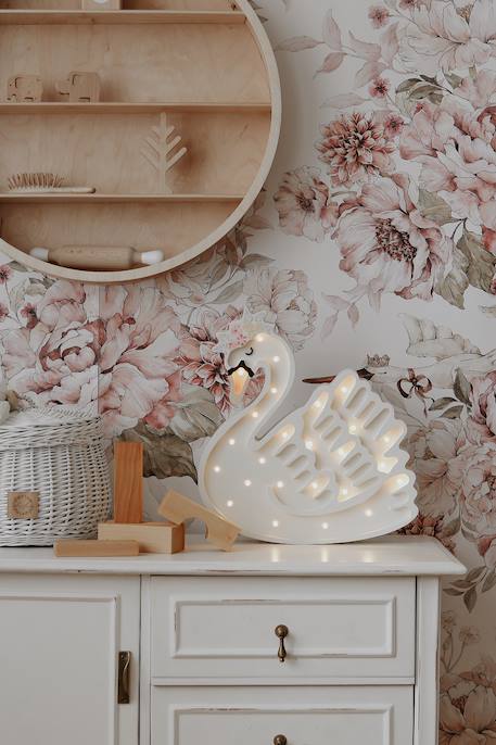Lampe veilleuse cygne Blanc 4 - vertbaudet enfant 