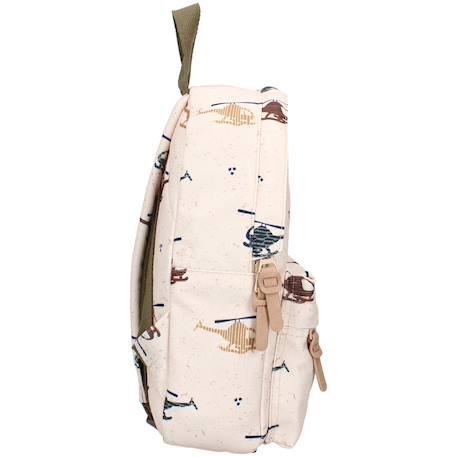 Sac à dos enfant Beige, bleu+Beige, bleu, kaki 9 - vertbaudet enfant 