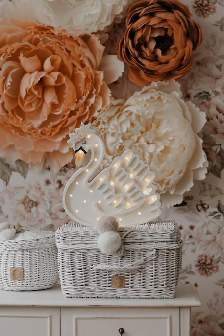 Lampe veilleuse cygne Blanc 6 - vertbaudet enfant 
