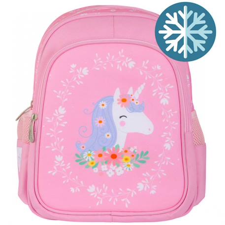 Sac à dos avec poche isotherme espace Bleu+Bleu foncé, rouge+Bleu, jaune, rouge+Gris, vert, jaune+Noir, vert, blanc+Rose, blanc+Vert+Violet, blanc, rose 23 - vertbaudet enfant 