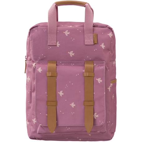 Sac à dos enfant swallow Bleu, beige, marron+Ecru, marron, rouge+Marron, blanc+Violet, marron, rose 15 - vertbaudet enfant 