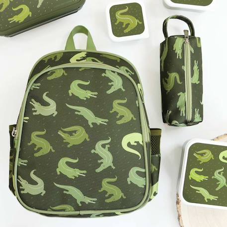 Sac à dos avec poche isotherme espace Bleu+Bleu foncé, rouge+Bleu, jaune, rouge+Gris, vert, jaune+Noir, vert, blanc+Rose, blanc+Vert+Violet, blanc, rose 28 - vertbaudet enfant 