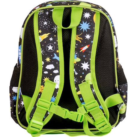 Sac à dos avec poche isotherme espace Bleu+Bleu foncé, rouge+Bleu, jaune, rouge+Gris, vert, jaune+Noir, vert, blanc+Rose, blanc+Vert+Violet, blanc, rose 21 - vertbaudet enfant 