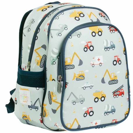 Sac à dos avec poche isotherme espace Bleu+Bleu foncé, rouge+Bleu, jaune, rouge+Gris, vert, jaune+Noir, vert, blanc+Rose, blanc+Vert+Violet, blanc, rose 11 - vertbaudet enfant 
