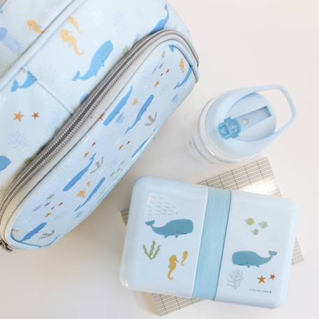 Sac à dos avec poche isotherme espace Bleu+Bleu foncé, rouge+Bleu, jaune, rouge+Gris, vert, jaune+Noir, vert, blanc+Rose, blanc+Vert+Violet, blanc, rose 5 - vertbaudet enfant 