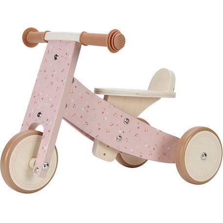 Tricycle en bois Rose 1 - vertbaudet enfant 