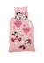 Housse de couette disney mickey et minnie coton Rose 1 - vertbaudet enfant 