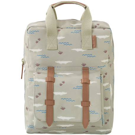 Sac à dos bébé lion Ecru, marron, rouge+Marron, bleu+Ocre, noir, blanc+Vert d'eau, marron, écru+Vert, bleu, écru 15 - vertbaudet enfant 