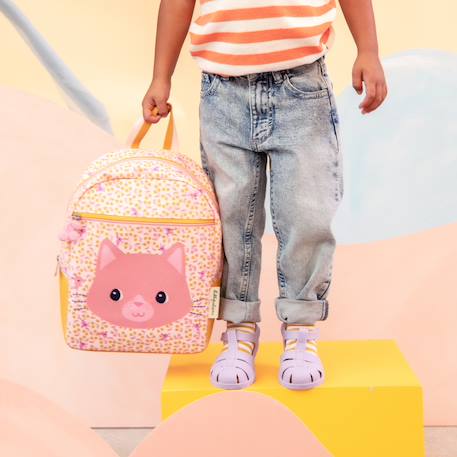 Sac à dos anais Bleu, jaune, rouge+Rose, jaune, beige+Rouge, bleu 12 - vertbaudet enfant 