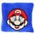 Coussin plaid 2 en 1 super mario polyester Bleu 1 - vertbaudet enfant 