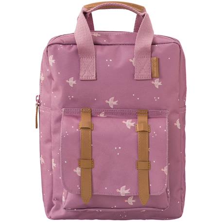 Sac à dos bébé lion Bleu, beige, marron+Ecru, marron, rouge+Marron, bleu+Ocre, noir, blanc+Rose+Vert, bleu, écru+Violet, marron, rose 18 - vertbaudet enfant 