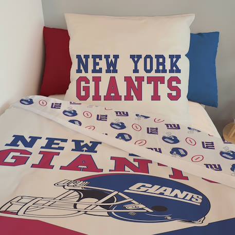 Housse de couette football américain nfl new-york giants coton Beige 5 - vertbaudet enfant 