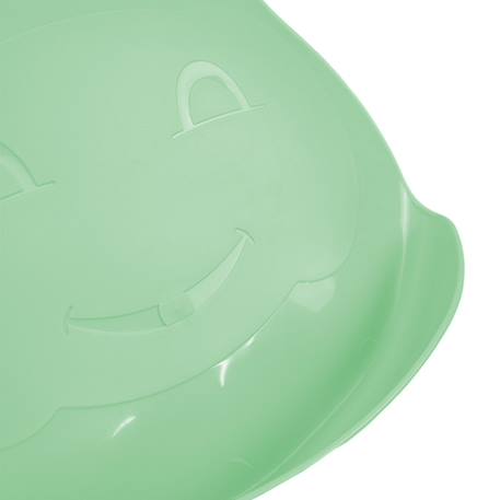 Bavoir semi-rigide avec récupérateur Émeraude+Fleur bleue+Gris charme+Marron glacé+Rose poudré+Vert céladon 29 - vertbaudet enfant 